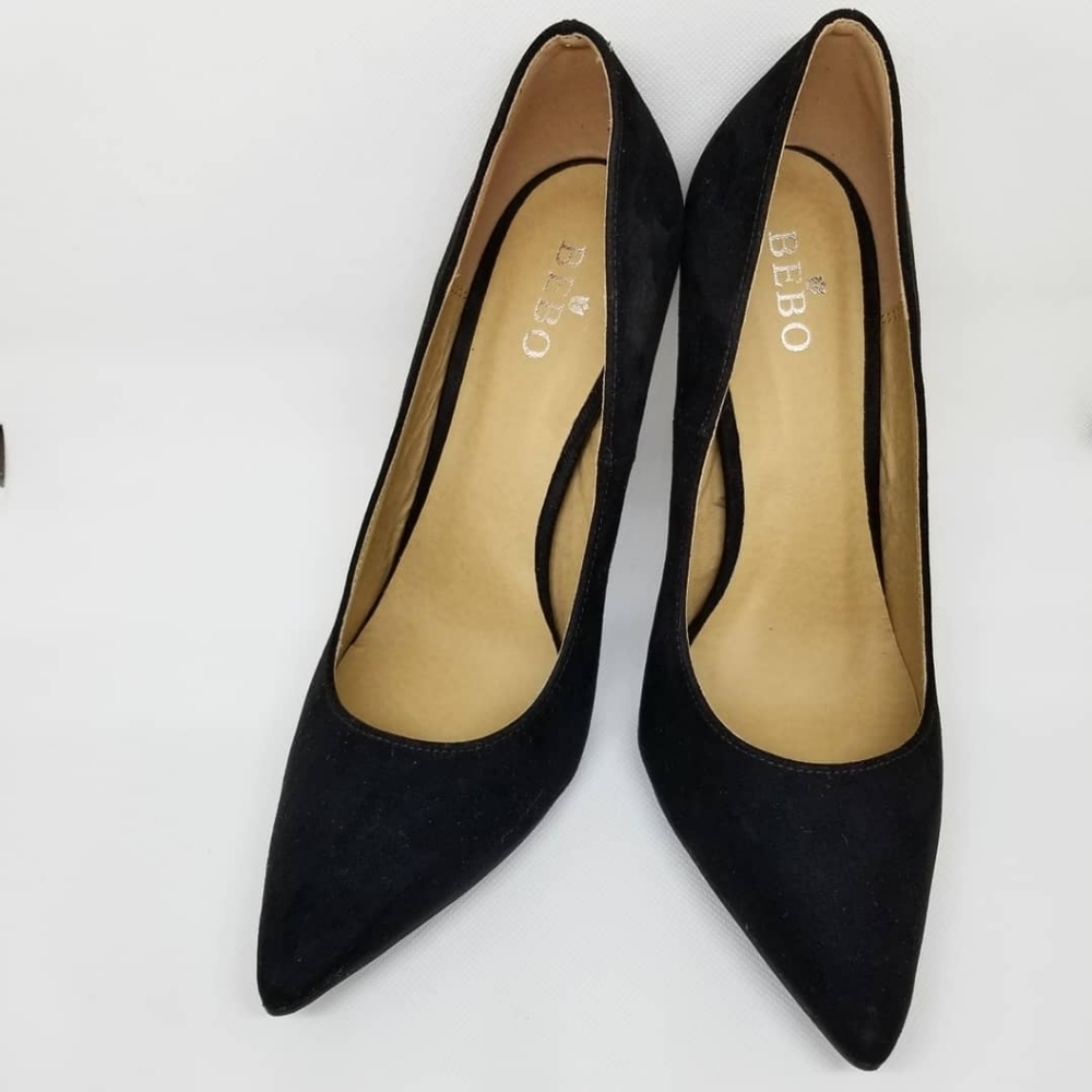 BEBO classic suede heels